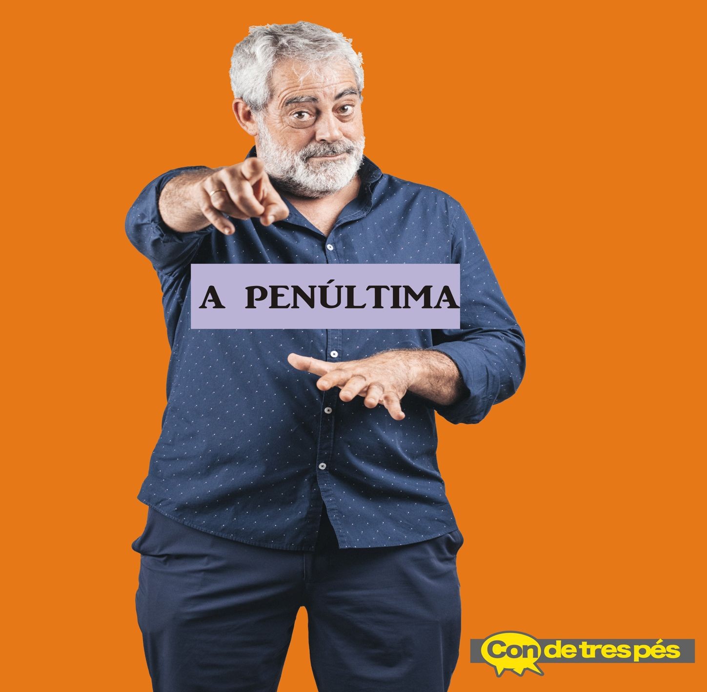 O actor e humorista Carlos Blanco presentará o seu espectáculo “A penúltima” na Casa da Cultura de Burela o venres 27 de marzo ás 21:00 horas