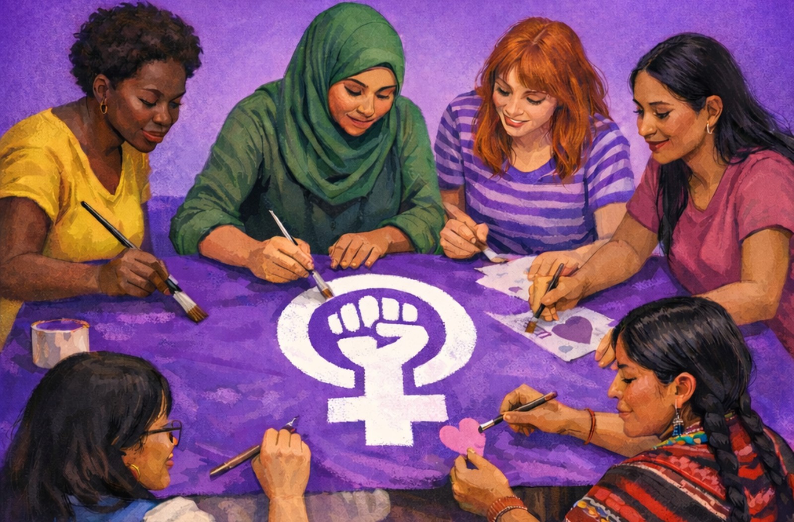 Burela celebra o 8M con actividades culturais e educativas para todas as idades