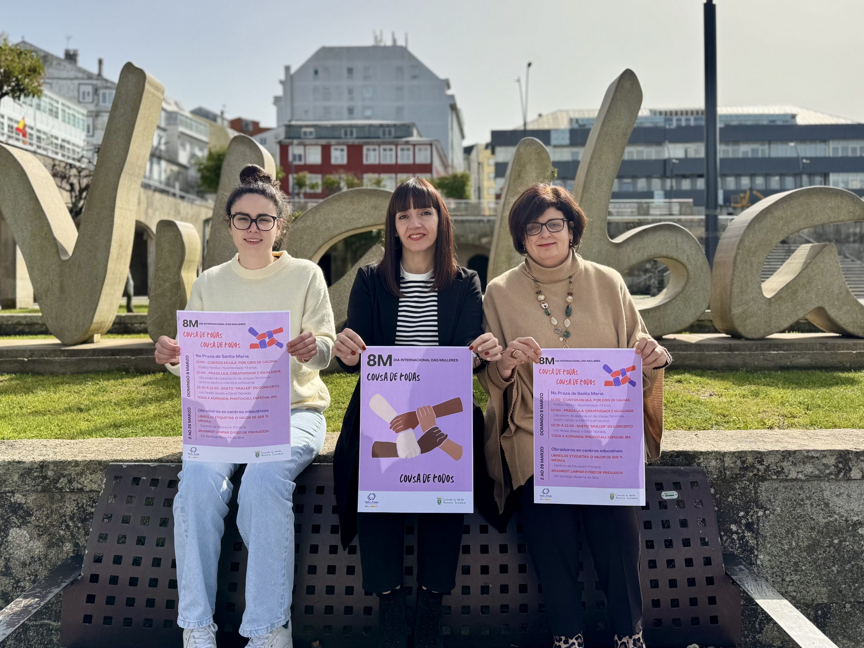 Vilalba presenta a programación do 8M con actividades para toda a cidadanía durante marzo