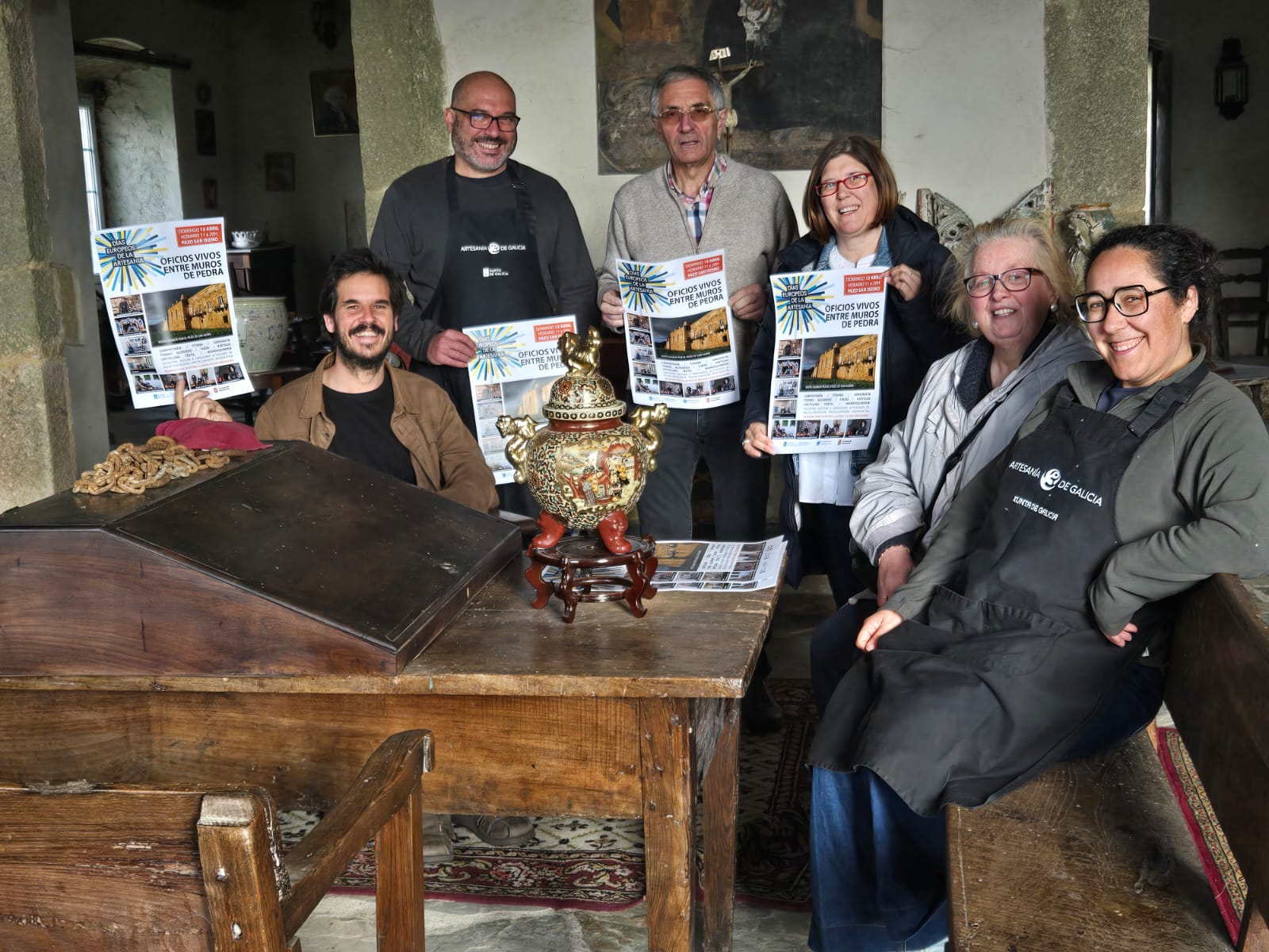 Mondoñedo celebra unha nova edición dos Días Europeos da Artesanía no Pazo de San Isidro