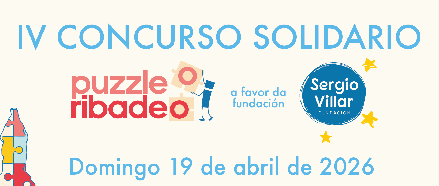 Puzzles, solidariedade e diversión: chega o IV Puzzleo Ribadeo