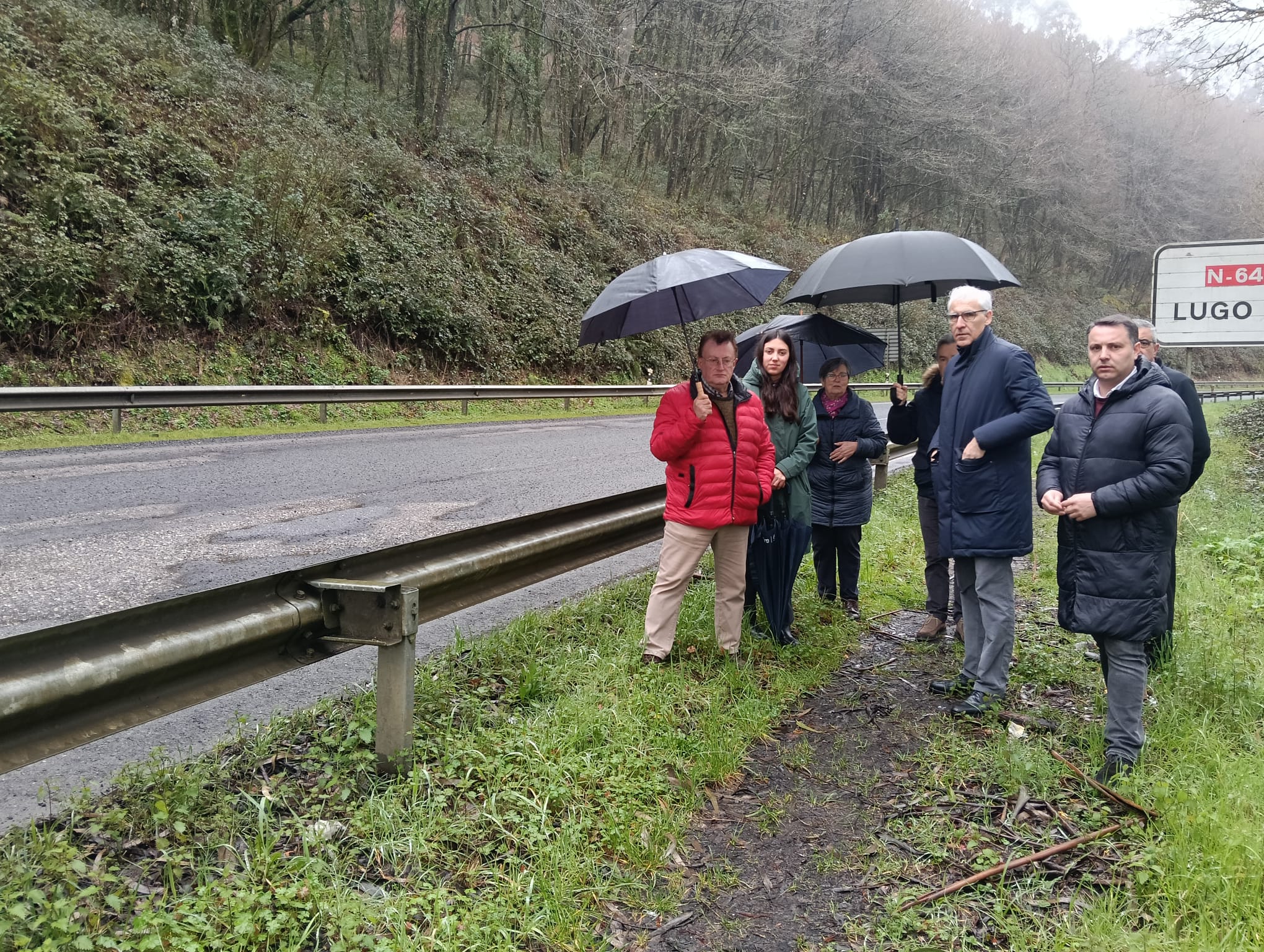 O PP esixe ao Goberno que actúe na N-640 ao seu paso pola Pastoriza atendendo ás queixas do Concello e da veciñanza de Fonmiñá