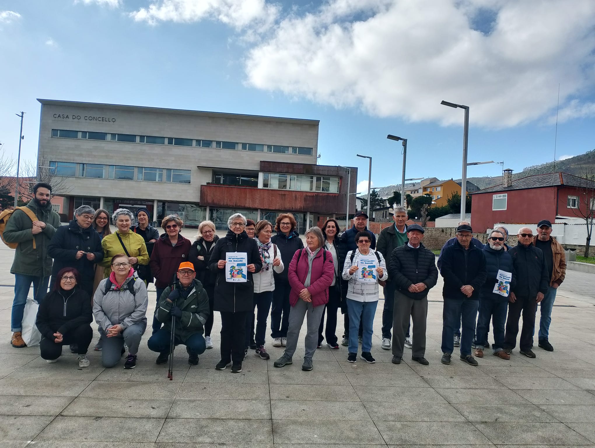 Nova actividade de saúde en Burela: paseo e formación en alimentación equilibrada