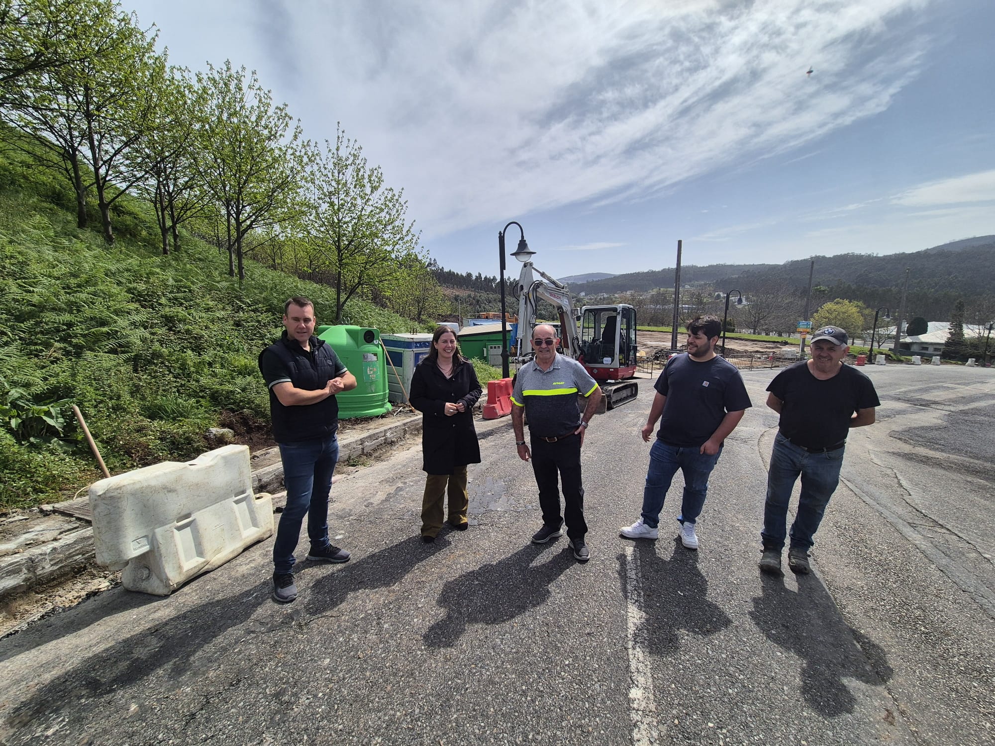 O Concello de Cervo acomete a remodelación integral da urbanización de Río Cobo