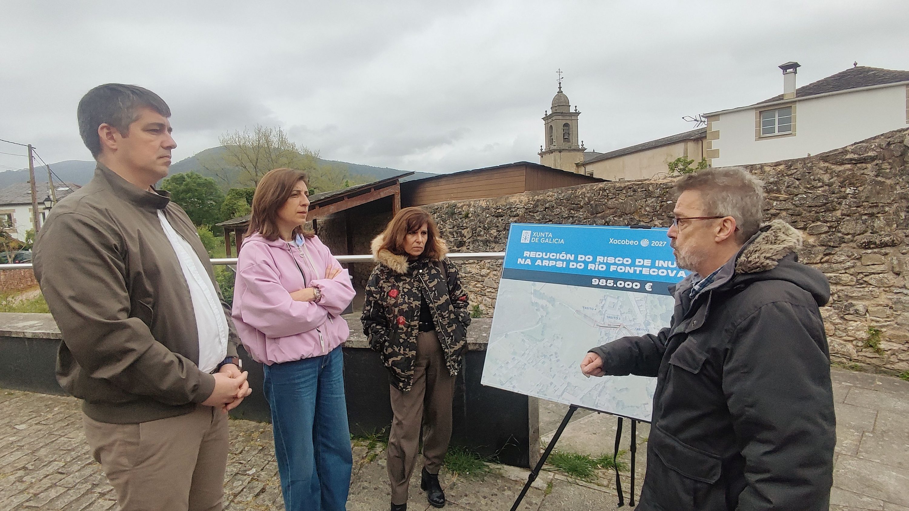 Case 1 millón de euros para mellorar a capacidade hidráulica do río Fontecova en Viveiro