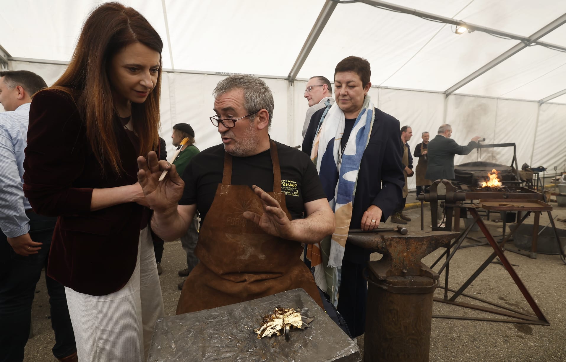 A Xunta destaca Riotorto como epicentro da artesanía do ferro