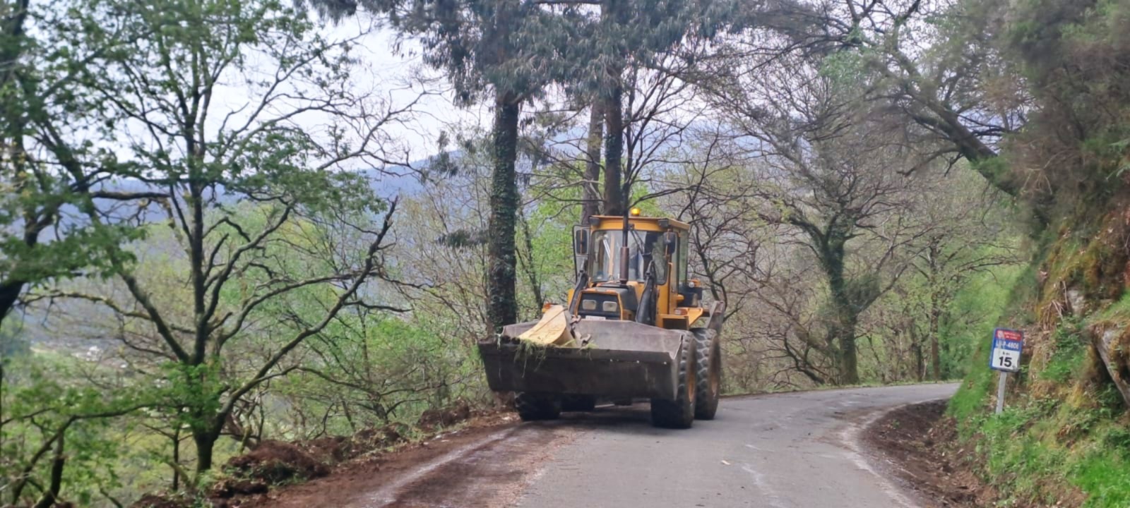 A Deputación comeza as obras para mellorar tres estradas en Meira con máis de 220.000€