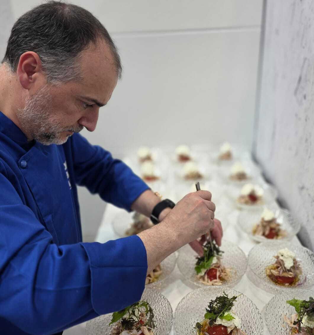 A pescada, o bonito, a xarda e a quenlla de Burela brillan no Salón Gourmets de Madrid