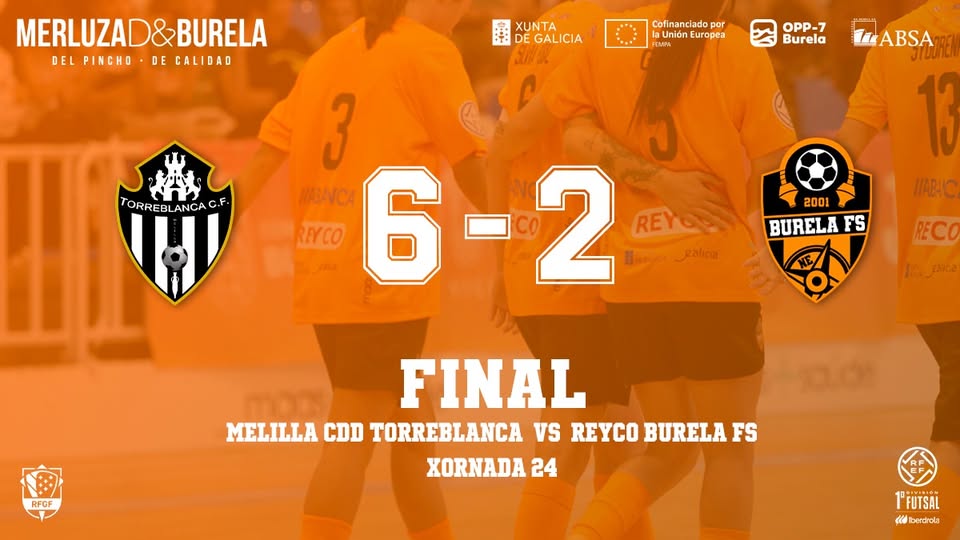 O Melilla aproveita a súa pegada e supera ao Burela nun encontro intenso