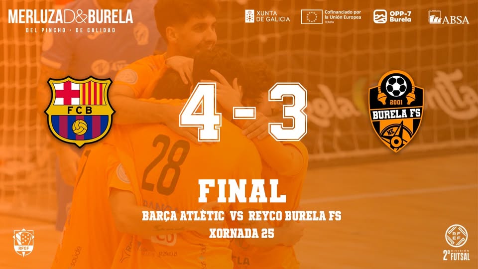 Un final de infarto deixa o Burela sen premio no Joan Gamper