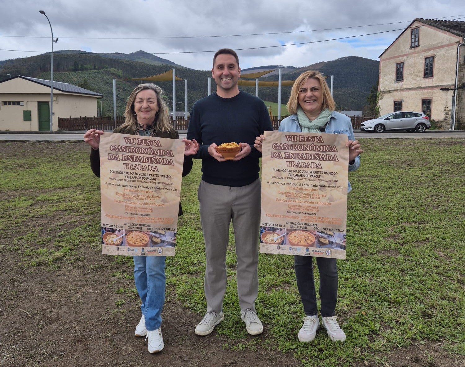 Trabada prepárase para unha Festa da Enfariñada máis grande e inclusiva o 3 de maio