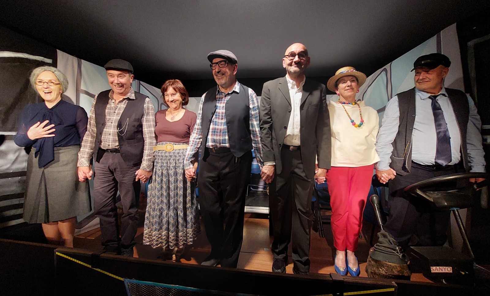 Este sábado estreouse no centro social de Ferreiravella, en San Martiño (Foz), a nova obra do grupo teatral O Centiño