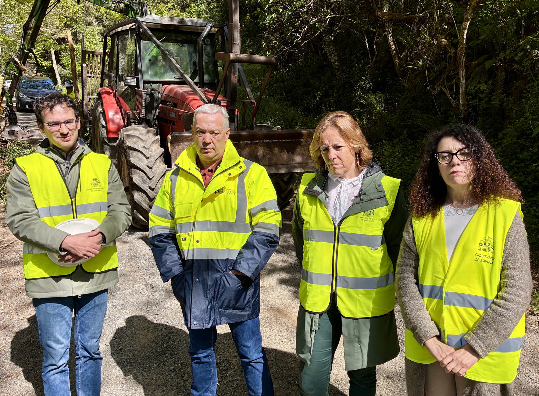 A Confederación impulsa accións ambientais e de prevención no río Ferreira, na Fonsagrada