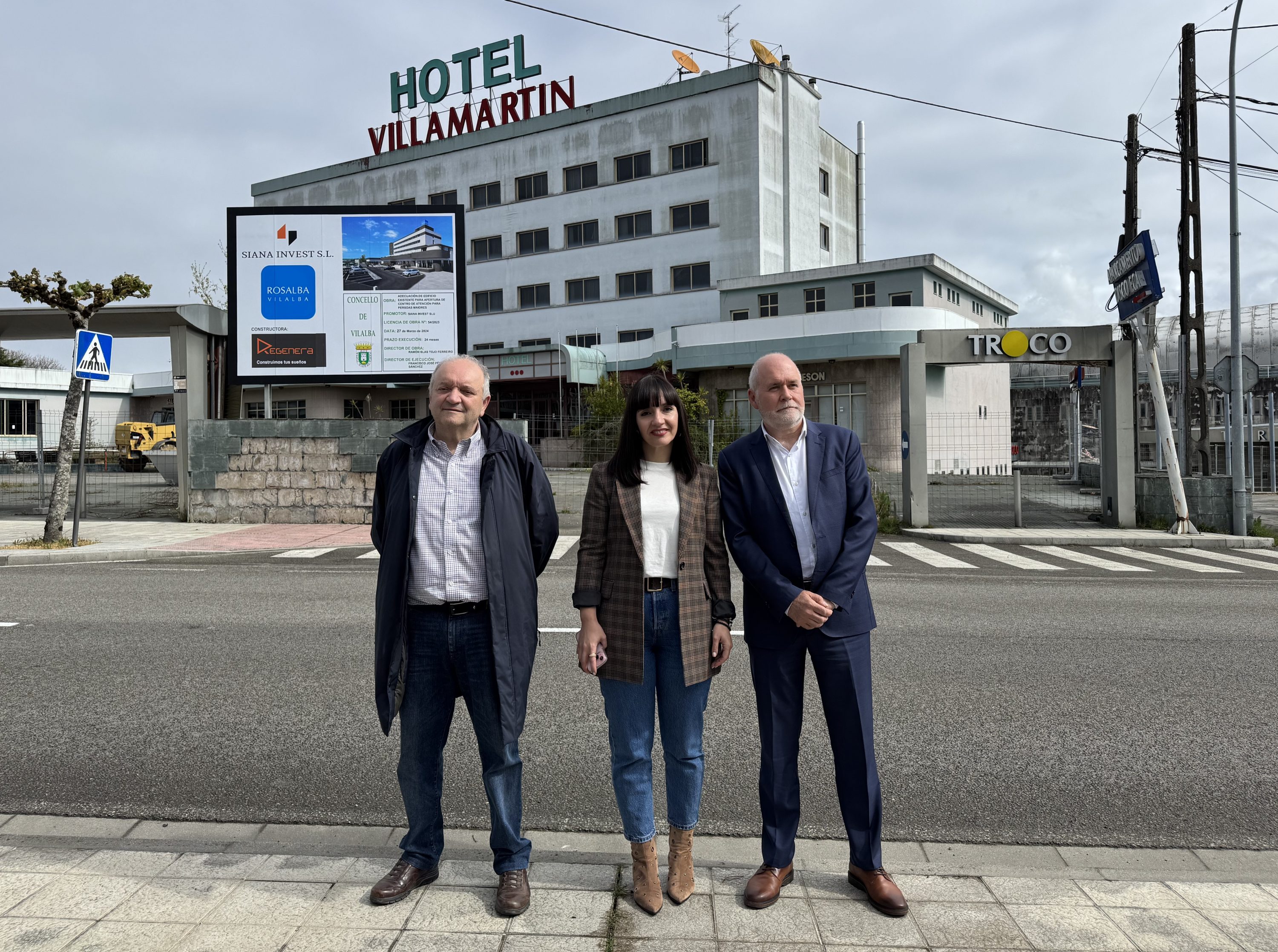 O antigo Hotel Villamartín de Vilalba acollerá unha residencia para maiores e un centro de día