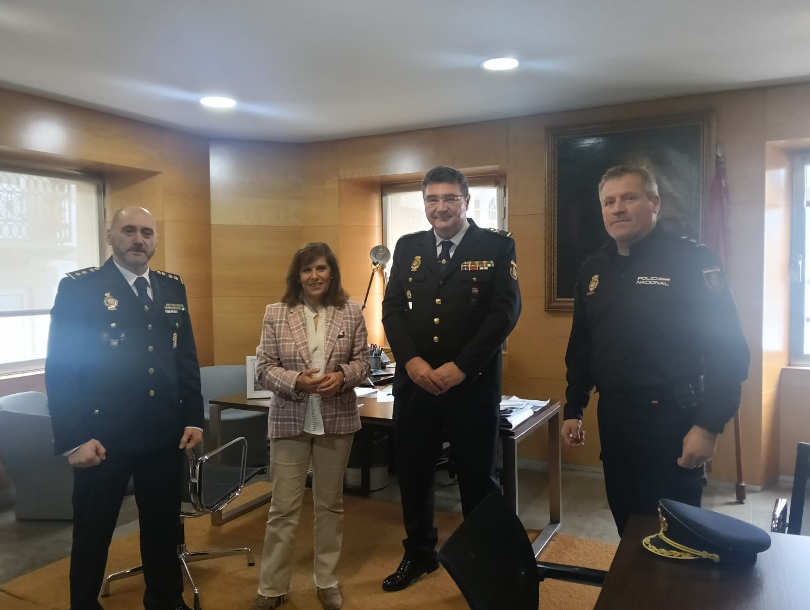 O Concello de Viveiro e a Policía Nacional fortalecen a súa cooperación en materia de seguridade