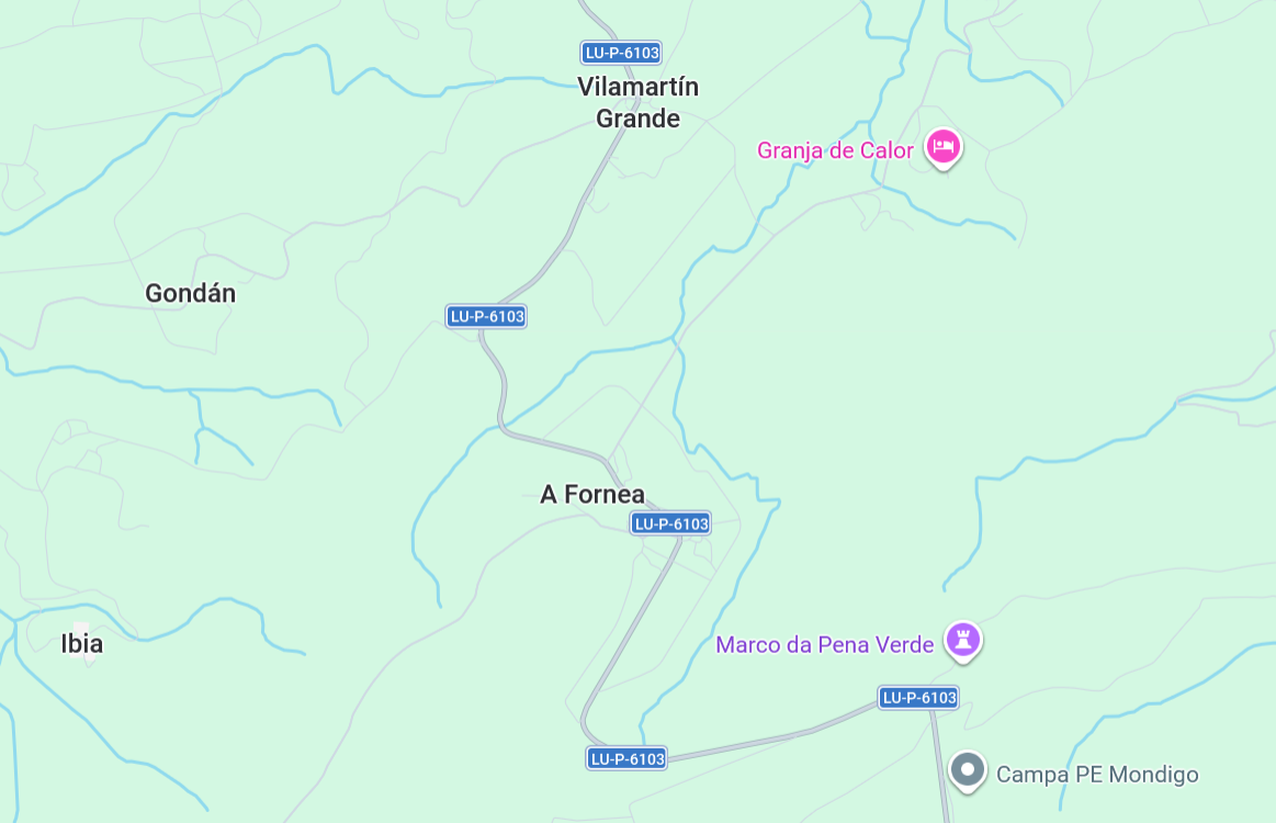 A partir deste martes 21 de abril, a estrada provincial LU-P-6103, de Trabada a Barreiros por Fórneas, sufrirá o corte dun carril -á altura do punto quilométrico 3,5- debido ao comezo dos traballos para estabilizar un talude