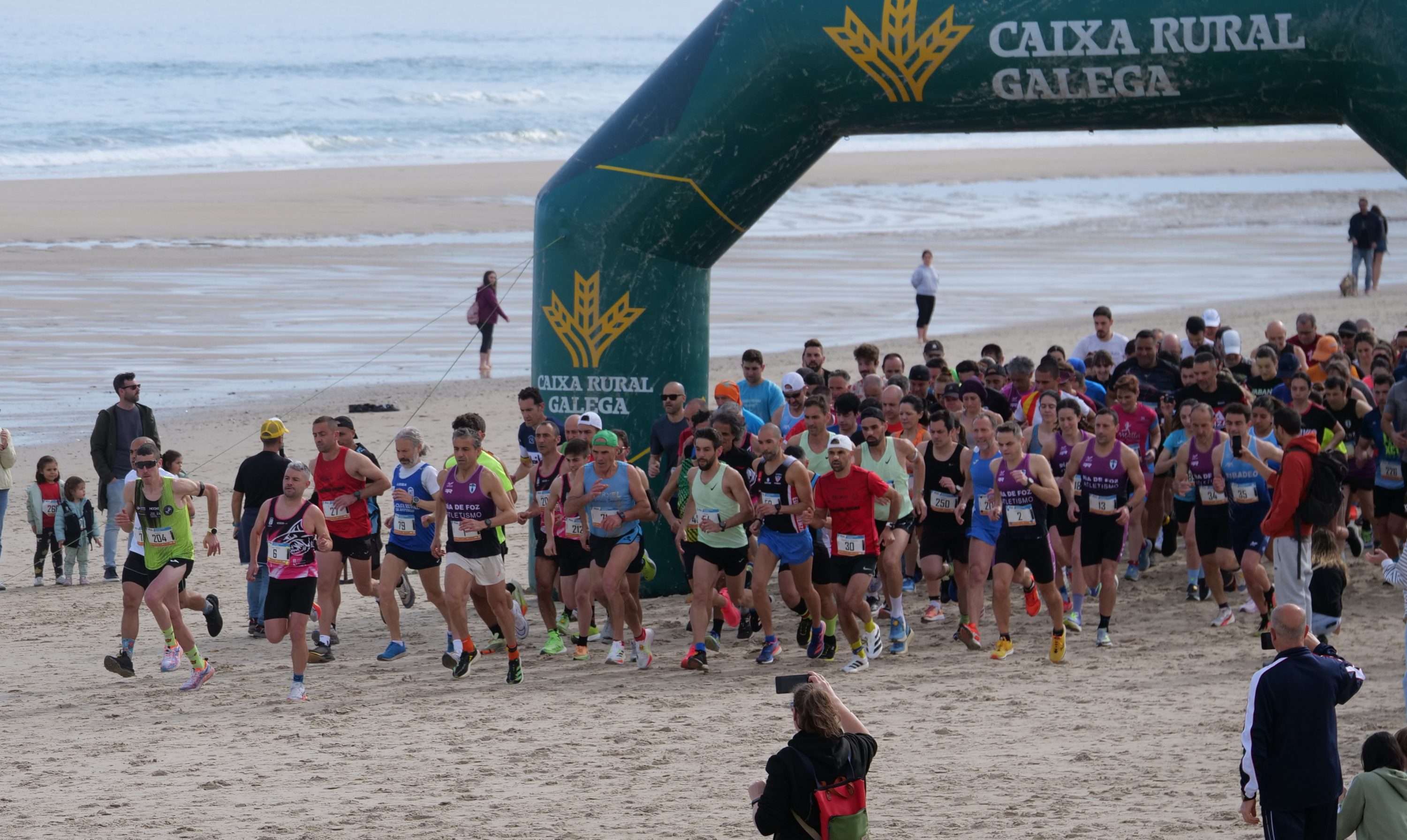 A XII Carreira das Praias de Barreiros, que se celebrará este venres, bate récords con máis de 500 inscritos