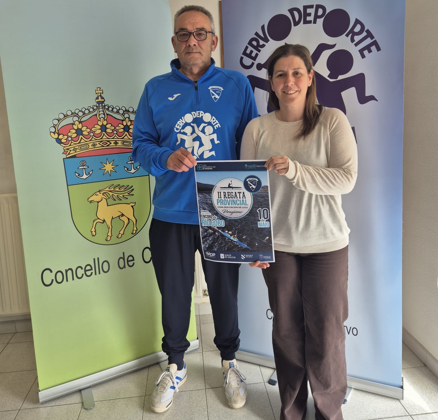 O Encoro de Río Cobo acolle este domingo a II Regata Provincial de Piragüismo