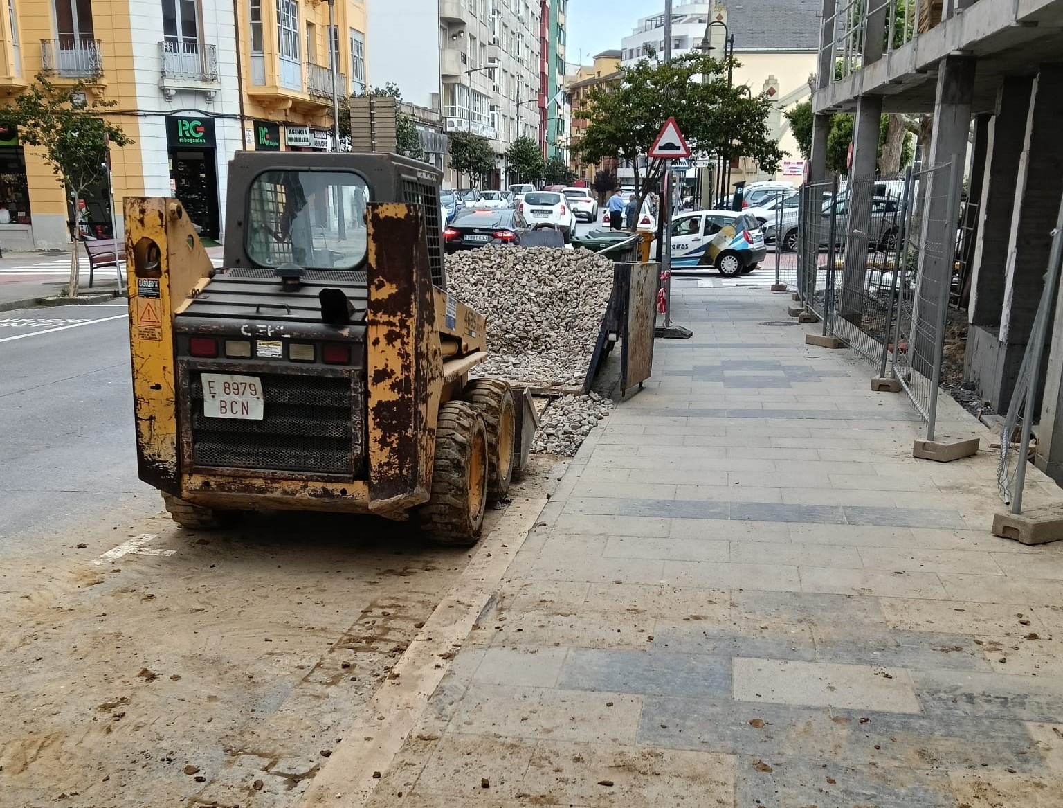 UCIN Ribadeo denuncia posibles deficiencias de seguridade nas obras da Avenida de Asturias