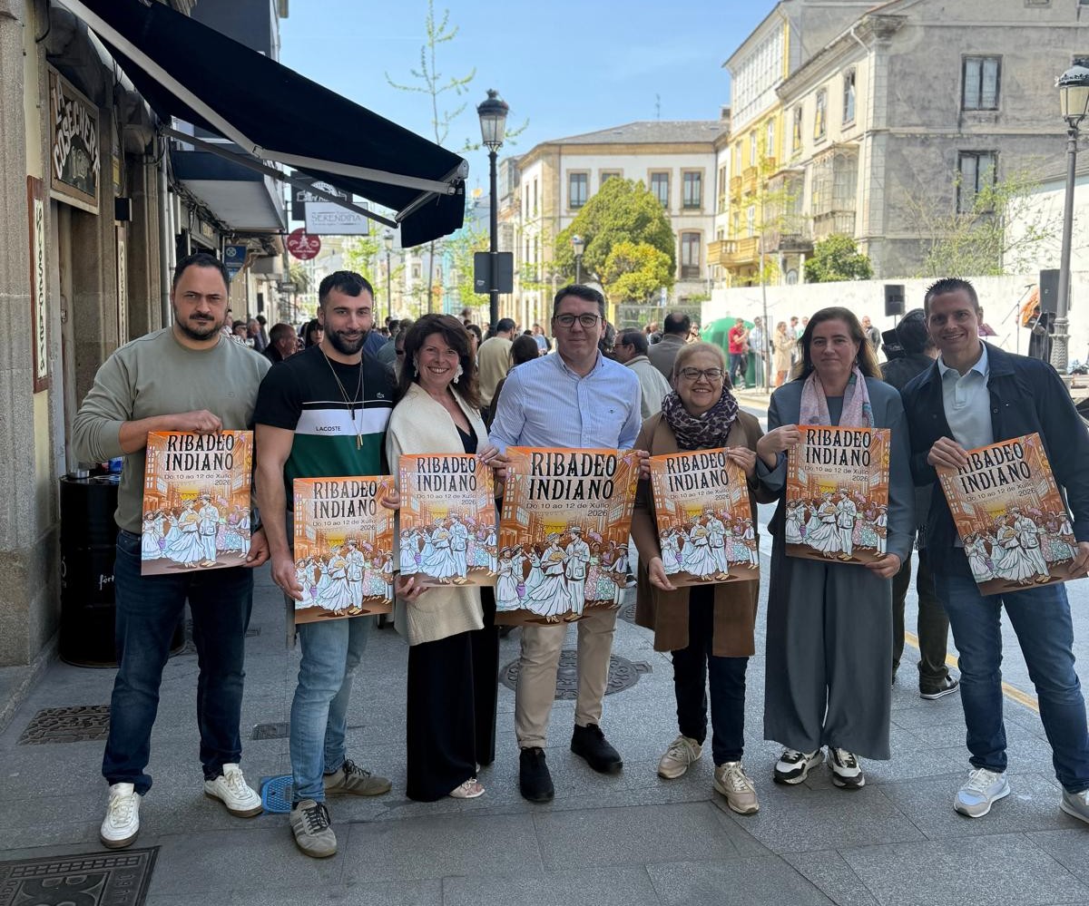 Presentado o cartel do XI Ribadeo Indiano, que se celebrará do 10 ao 12 de xullo