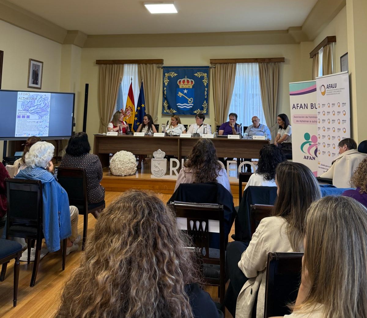 Familias e coidadores, no centro do I Foro Alzheimer celebrado en Ribadeo