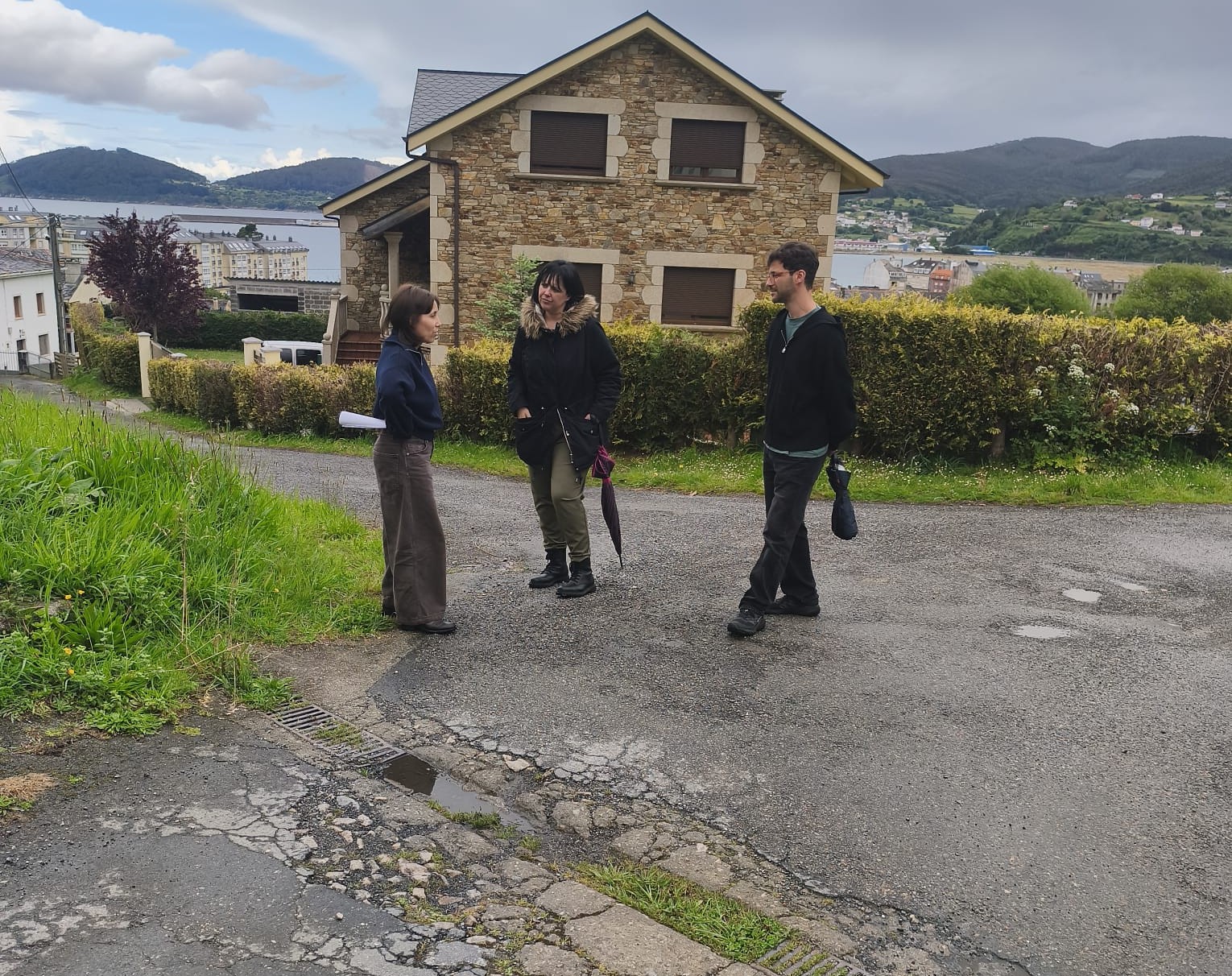 O BNG de Viveiro denuncia o grave deterioro das estradas en As Congostras, Alvarelle e O Pedregal