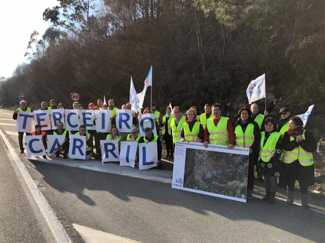 A proposta do BNG para ampliar o terceiro carril da N-634 sae adiante na Comisión de Transportes