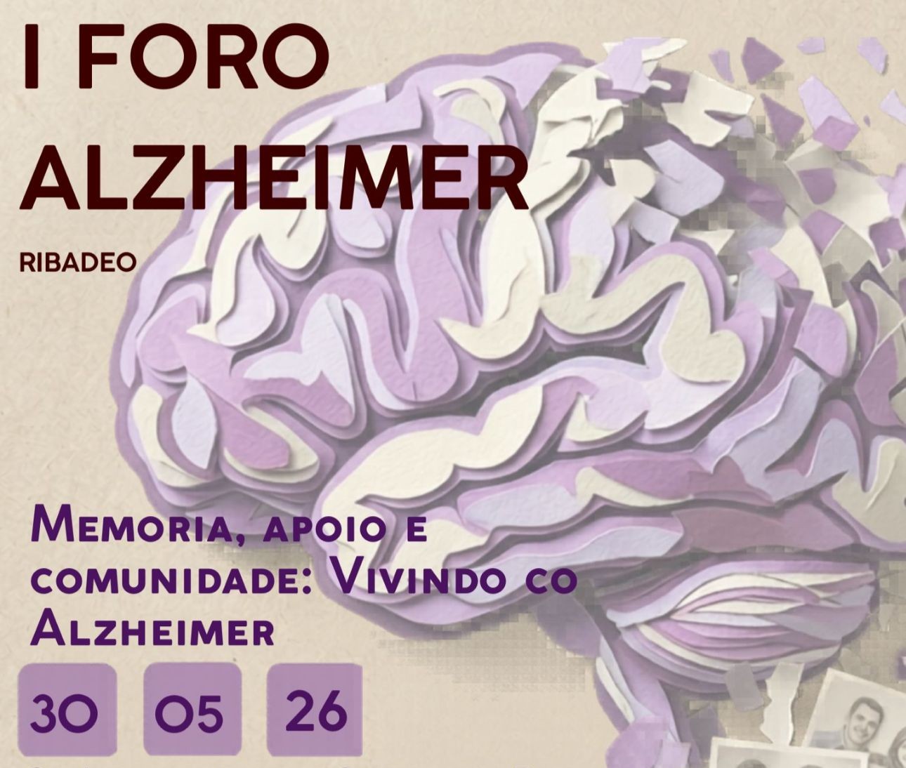 Ribadeo acollerá o primeiro Foro Alzheimer o 30 de maio