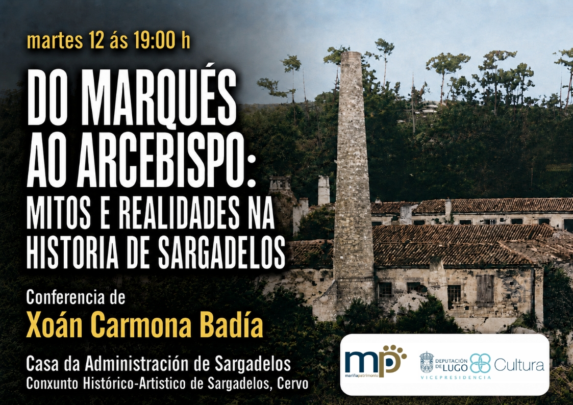 Mariña Patrimonio afonda na historia de Sargadelos cunha conferencia de Xoán Carmona