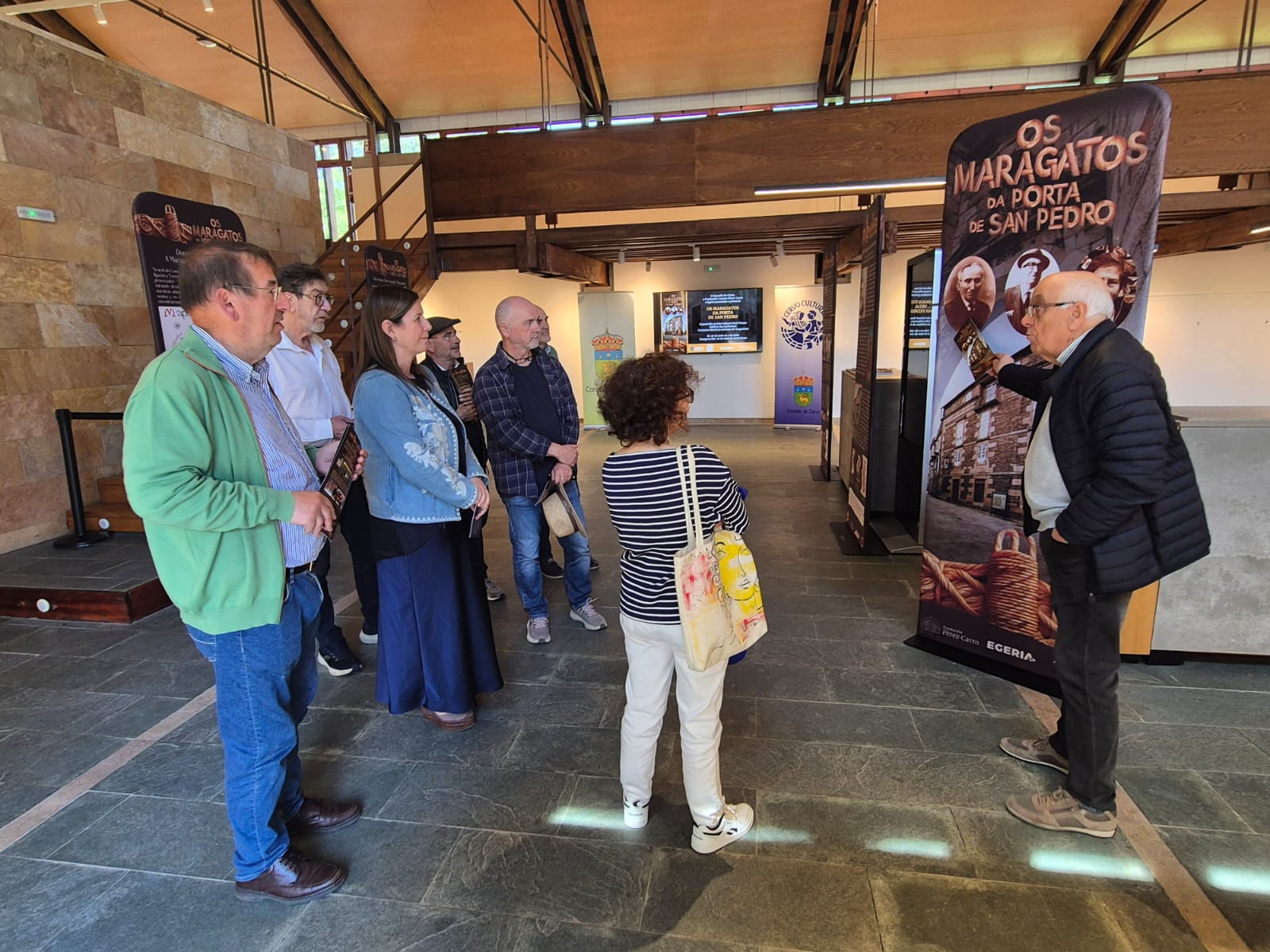 Inaugurada en Sargadelos a mostra sobre os maragatos, organizada por Egeria e a Fundación Pérez-Carro