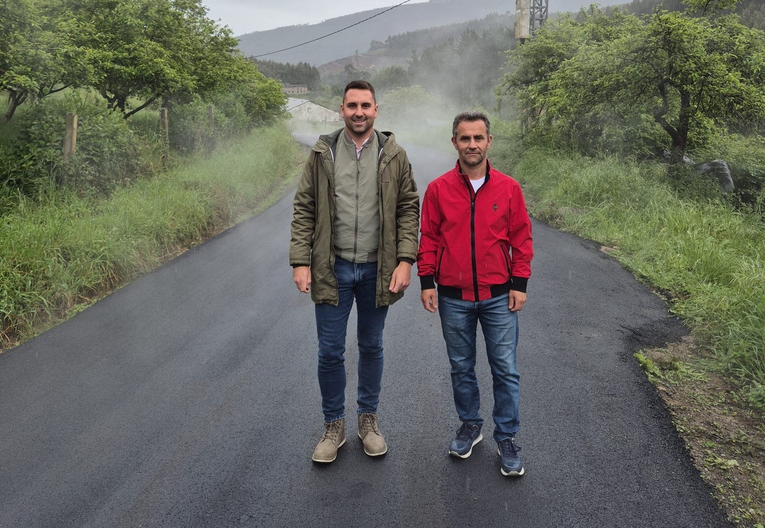 Comezan as obras de mellora na vía provincial LU-P-6102 ao seu paso pola parroquia trabadense de Vilaformán