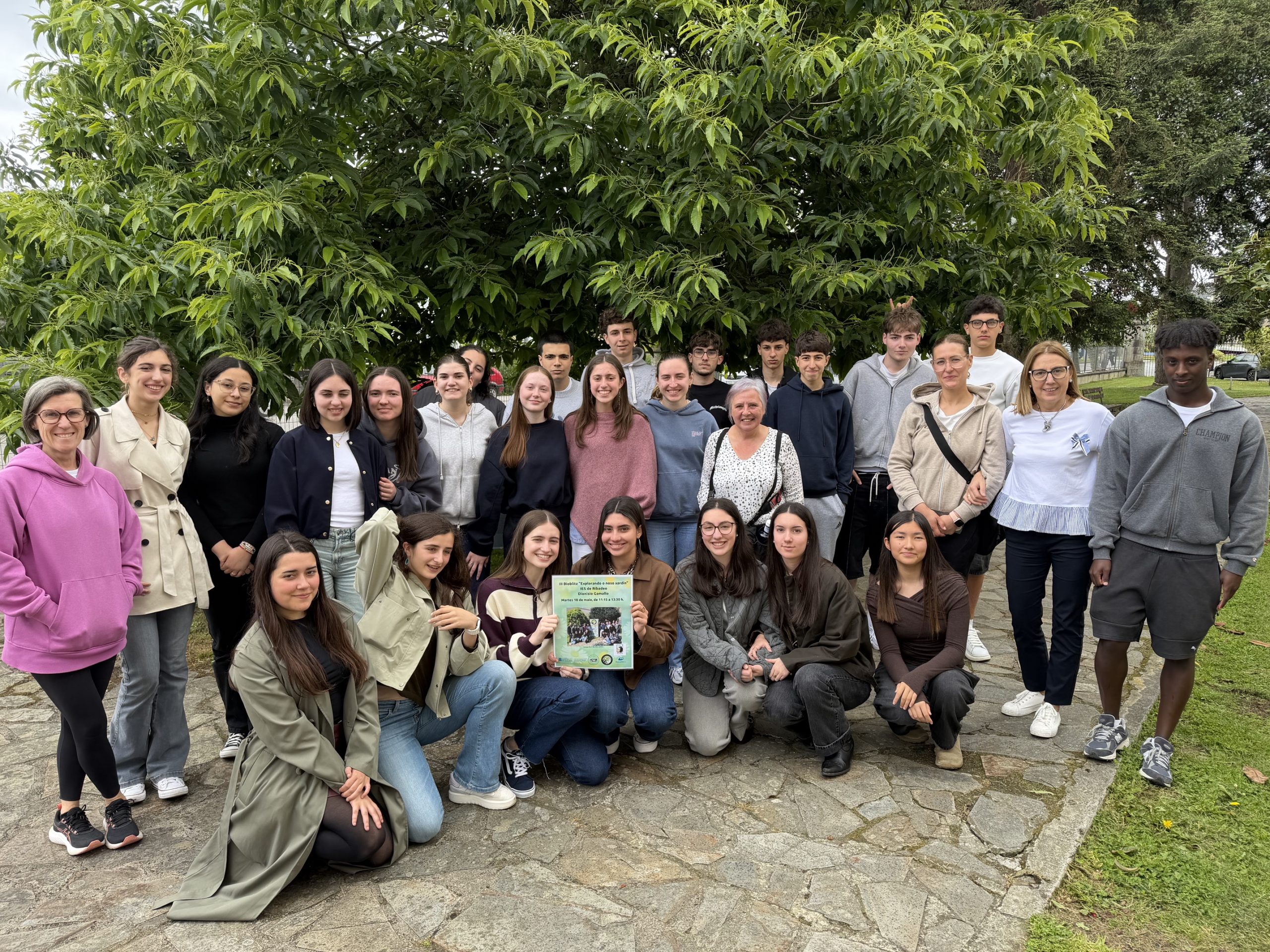 O IES de Ribadeo celebra o seu III Bioblitz para a Gran Semana da Ciencia Cidadá pola Biodiversidade