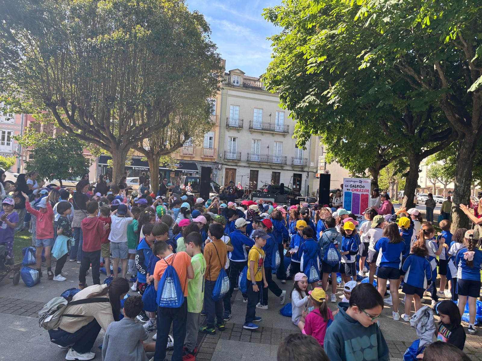 Trece centros da Mariña participaron na festa do Correlingua en Ribadeo