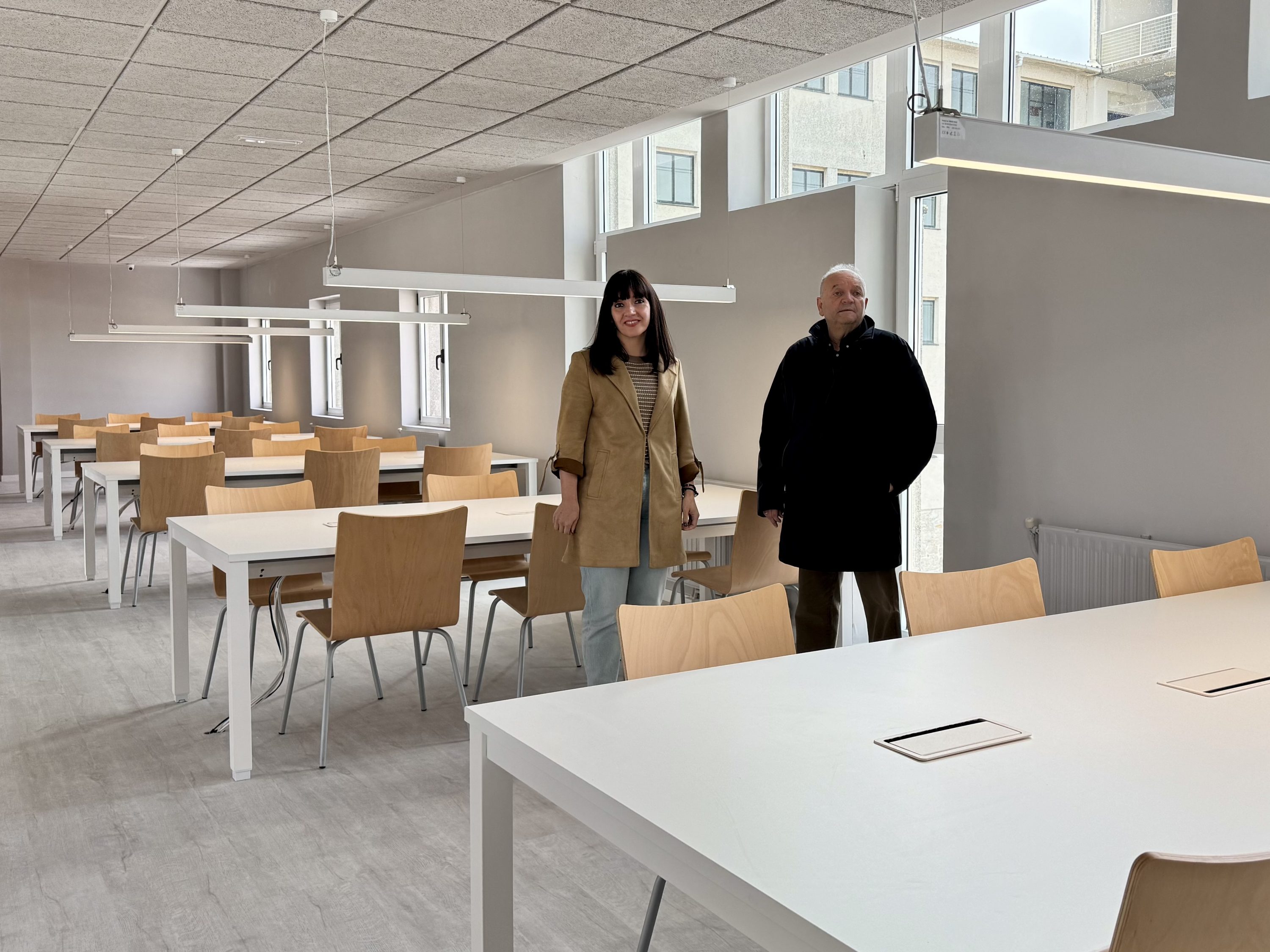 Vilalba reabre a aula de estudo da Biblioteca Municipal tras unha reforma integral