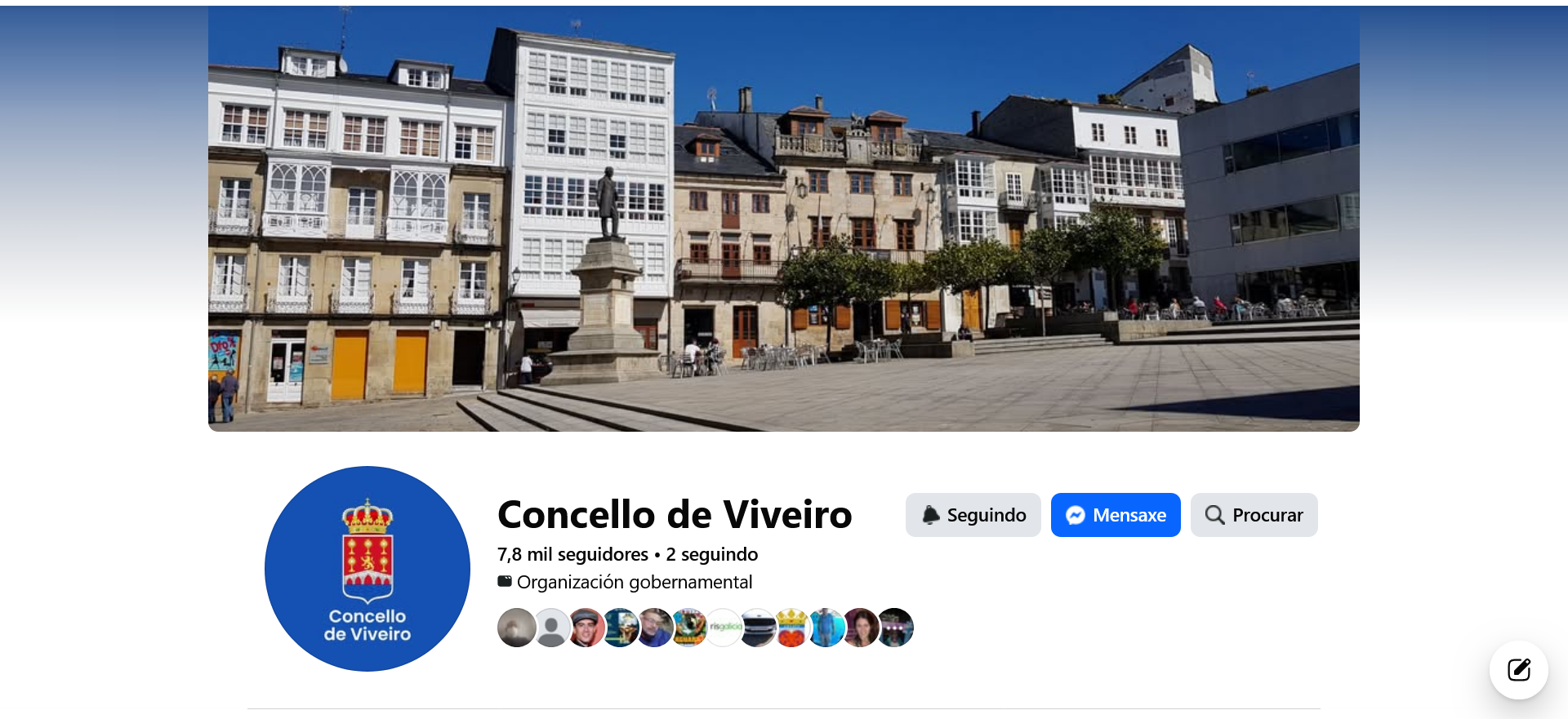 O PSOE de Viveiro critica o uso partidista das redes sociais institucionais