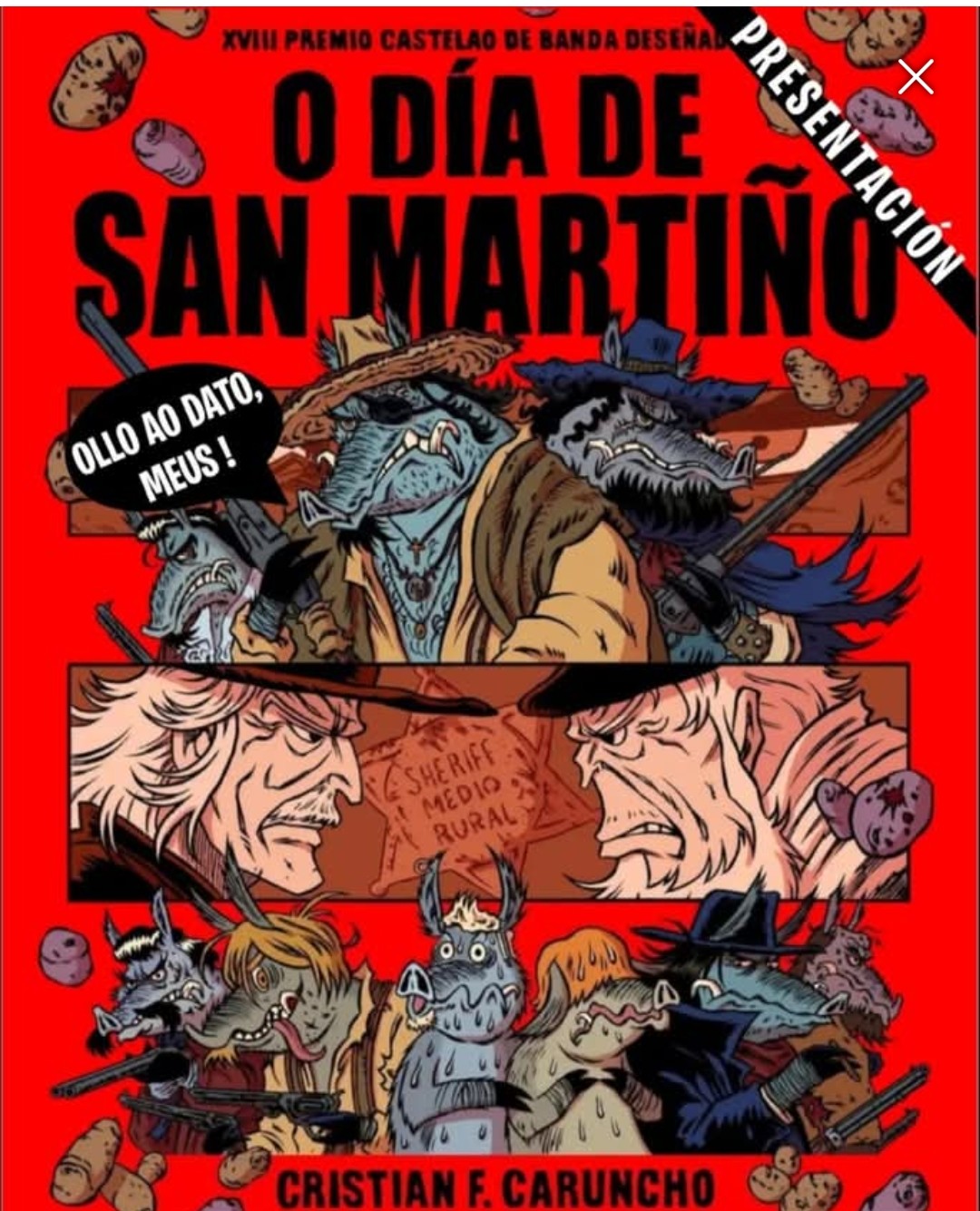 A A.C. Francisco Lanza de Ribadeo organiza a presentación do cómic de Cristian F. Caruncho 