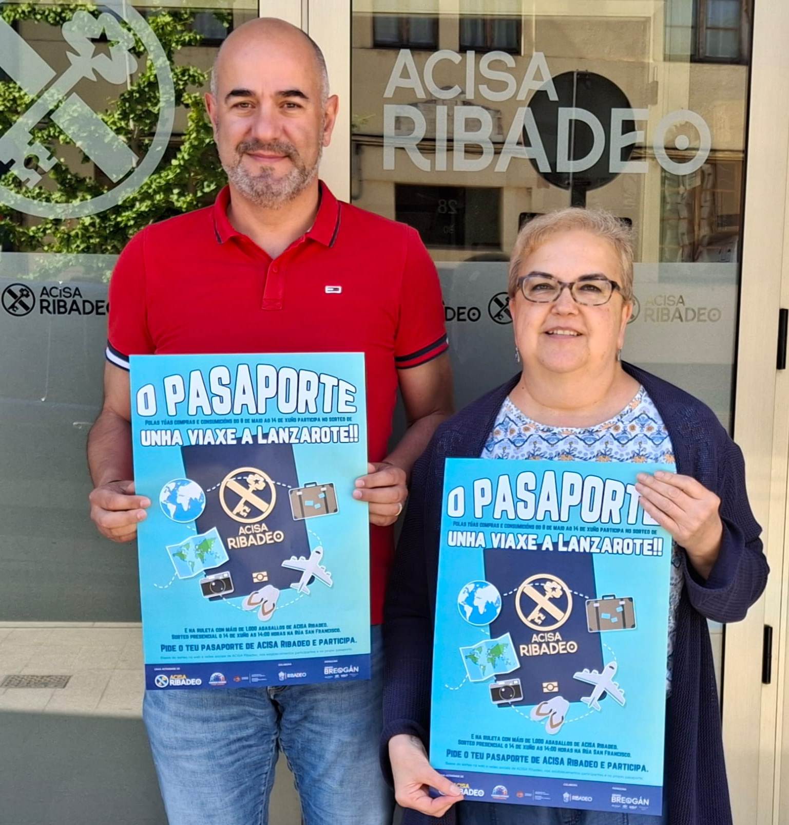 'O Pasaporte' de Acisa Ribadeo sortea este domingo unha viaxe a Lanzarote co apoio do Grupo Breogán