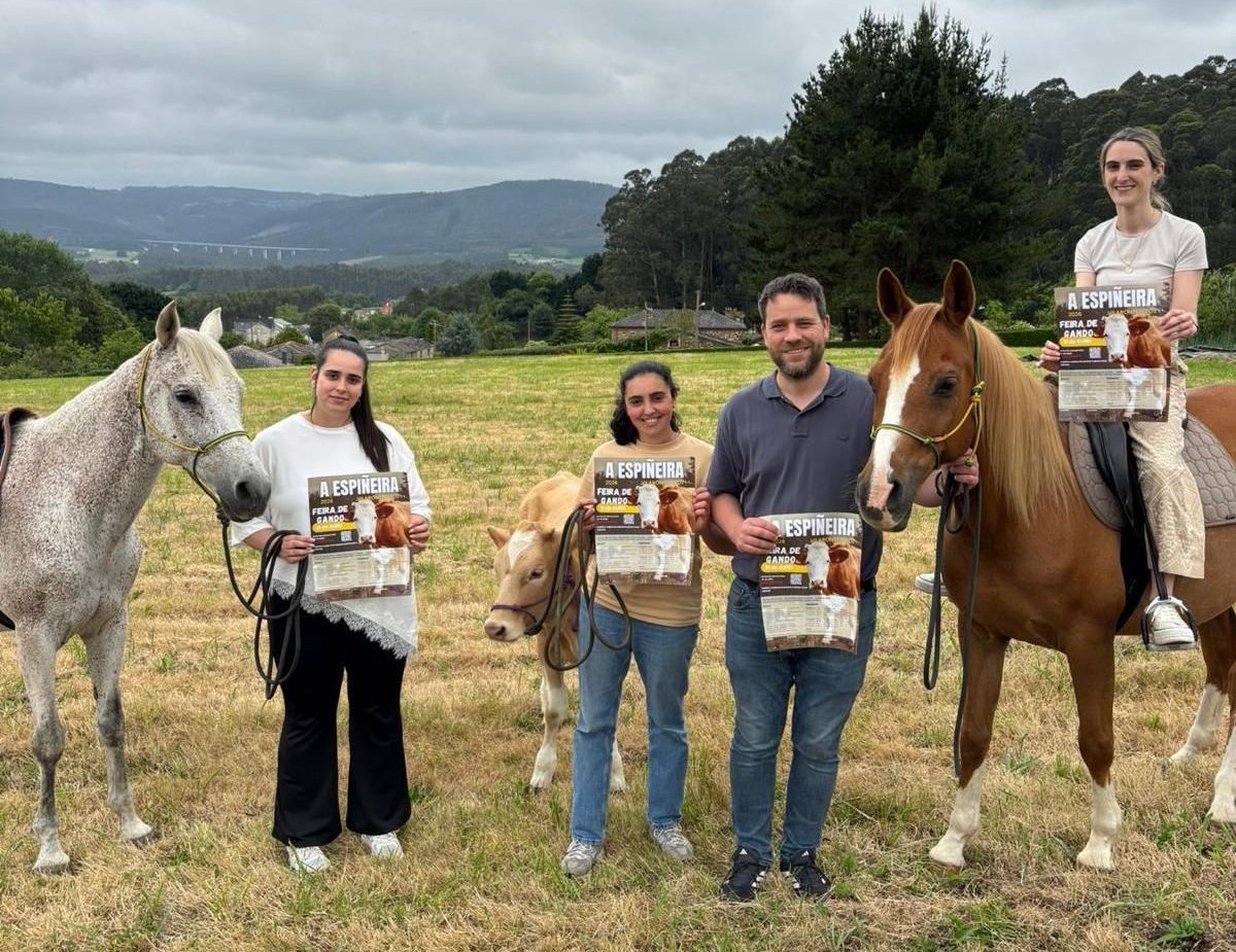 A Feira da Espiñeira regresa este domingo a Vilaronte con música, pulpo e carreiras de cabalos