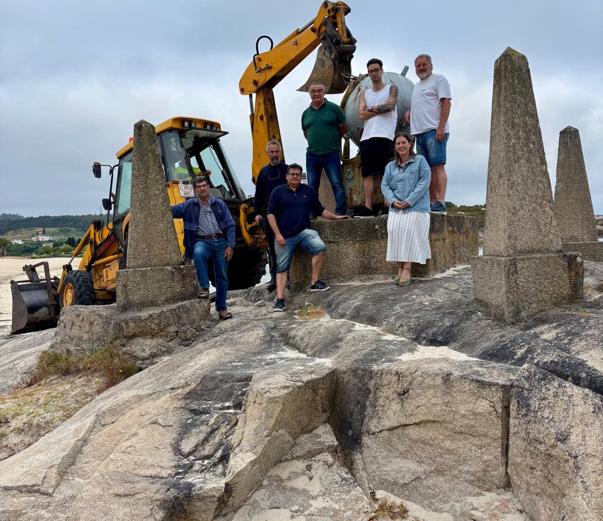 A mina de San Cibrao, símbolo da memoria mariñeira, inicia o seu proceso de restauración