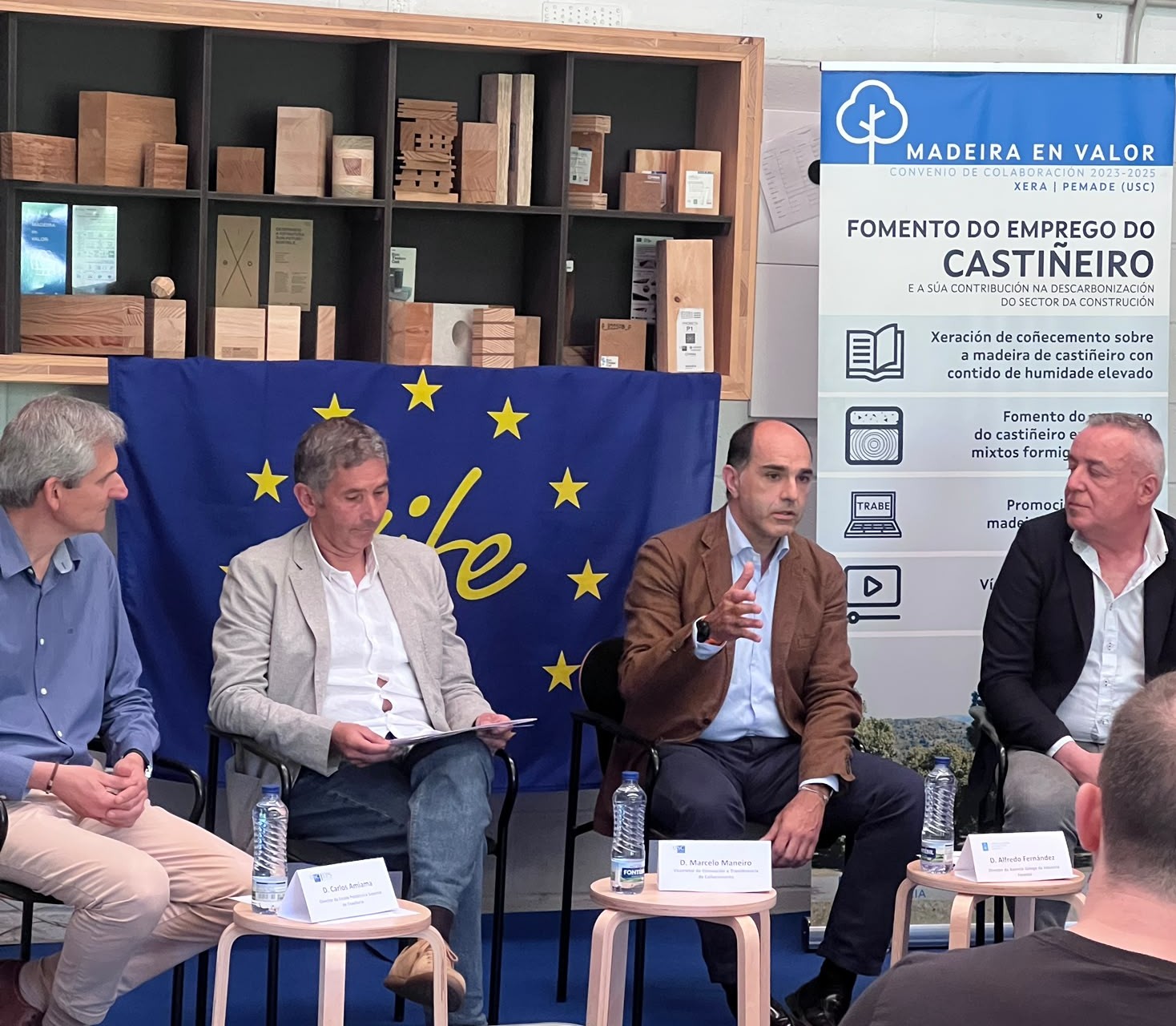 A Xunta aposta polo emprego da madeira na construción como elemento clave na xeración de valor do recurso forestal