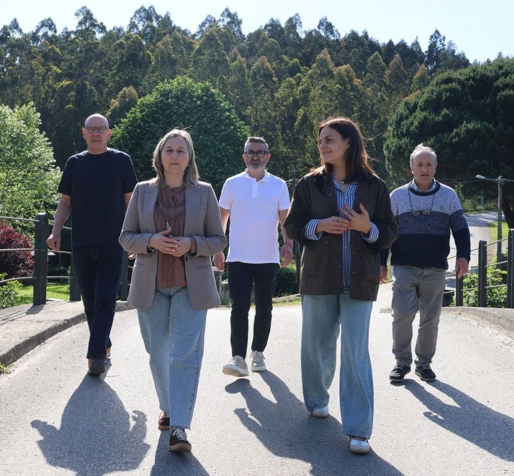 A Deputación investirá 260.000 euros na renovación da estrada Pedrón–Cazolga en Lourenzá