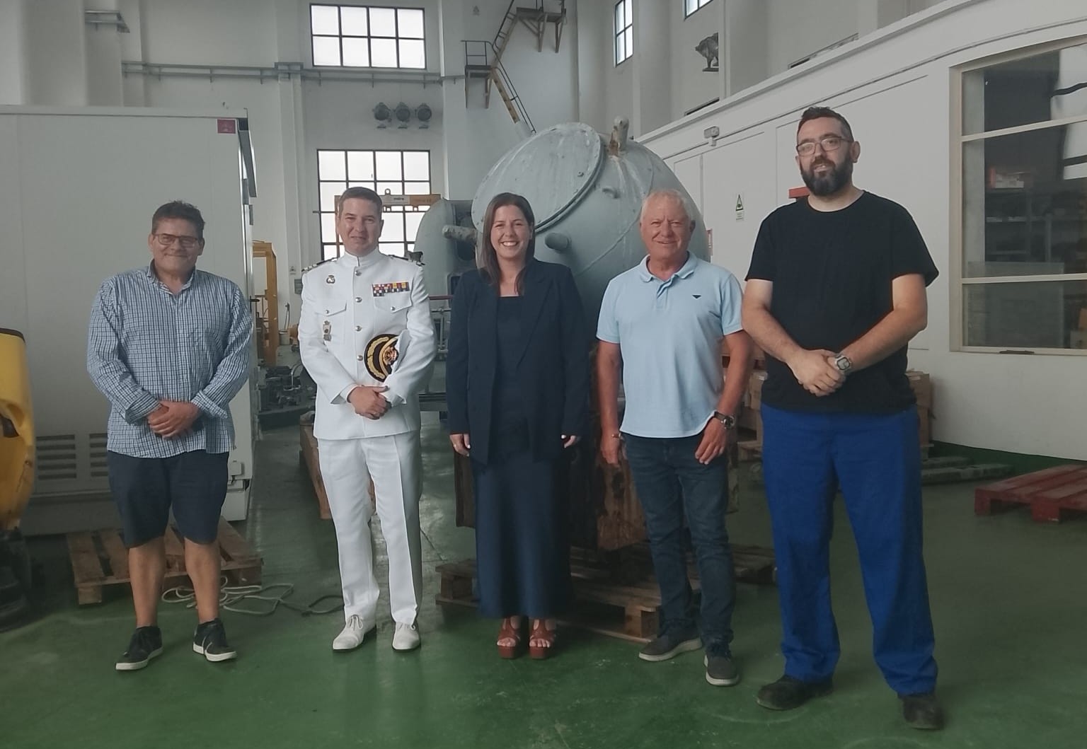 Cervo entrega á Armada a histórica mina de Miramar para a súa restauración