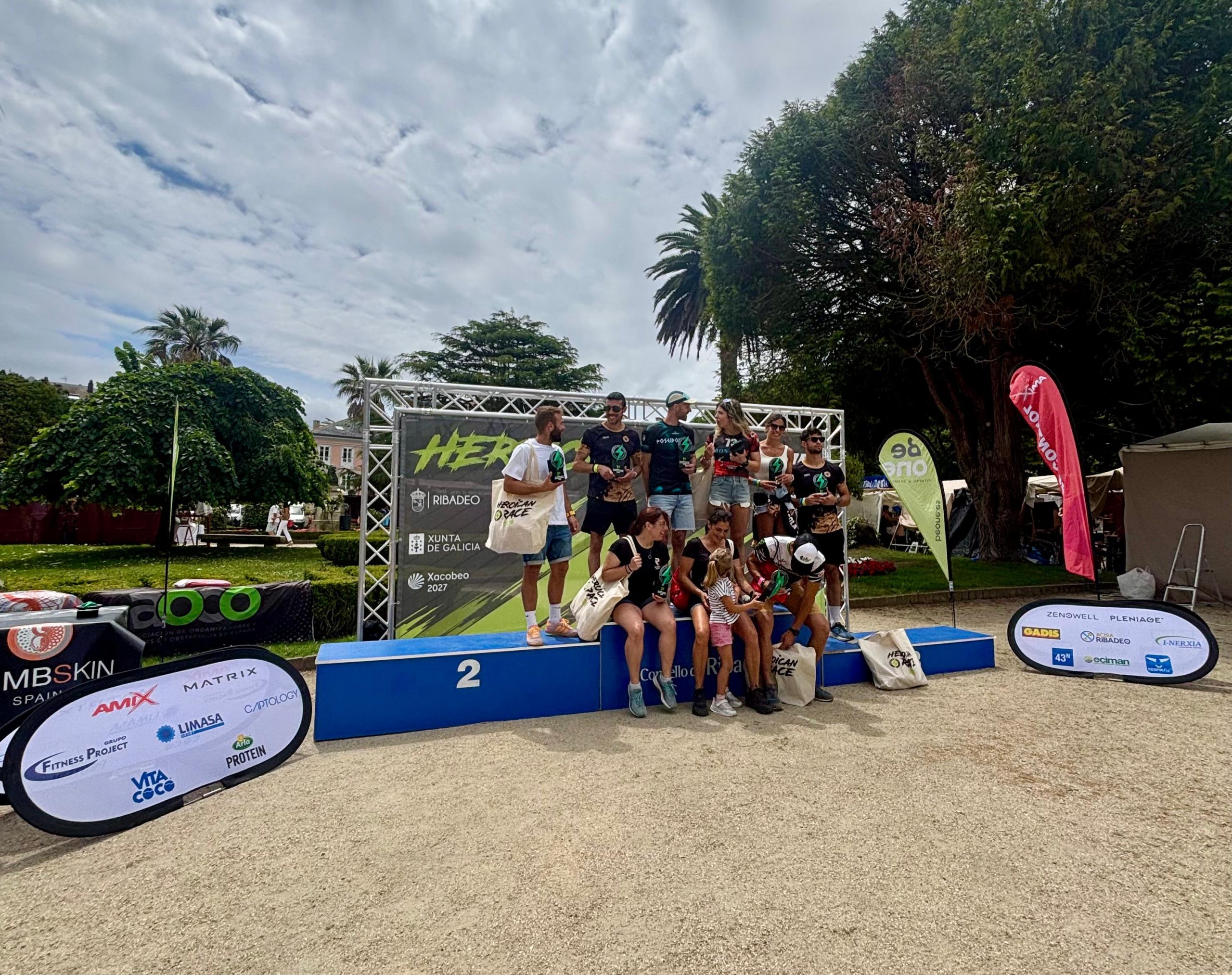 Ribadeo vibra coa Heroican Race, que reuniu 500 participantes