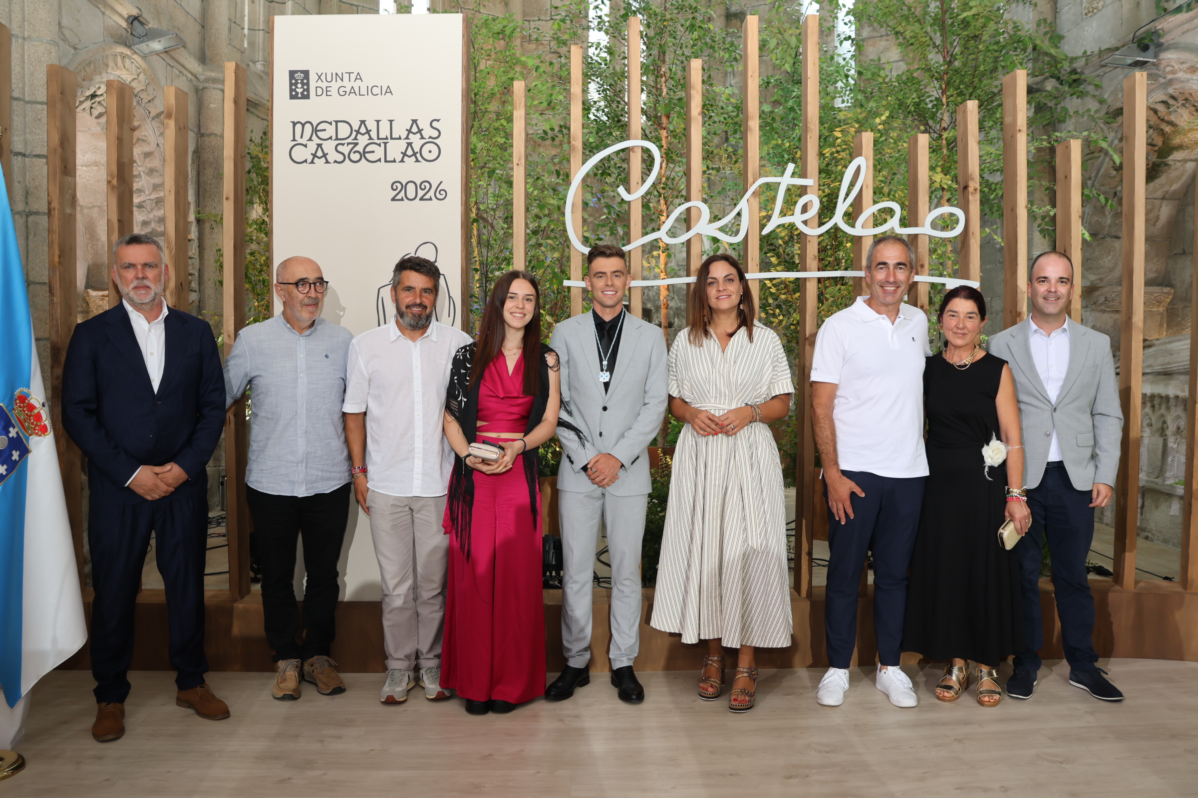 “Representa algo máis que un atleta”: Carmela López destaca o impacto de Adrián Ben na entrega das Medallas Castelao