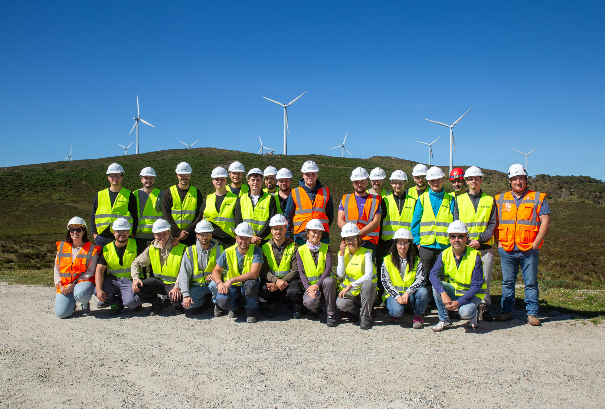 O programa Skills Energy Professionals conclúe en Viveiro con 24 novos técnicos formados en enerxía eólica