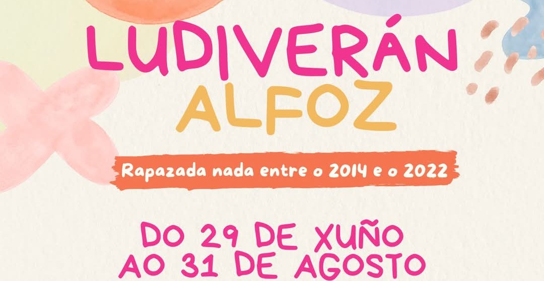 Alfoz aposta pola conciliación cun Ludiverán renovado e adaptado ás familias
