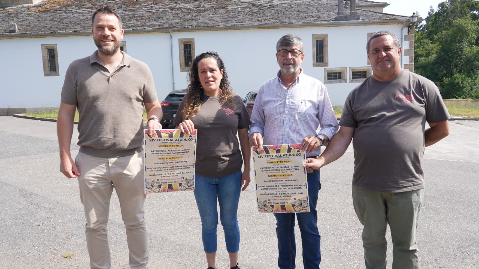 Presentado o XIV Festival Aturuxo de Bravos, que se celebrará o 18 de xullo con cinco bandas galegas de primeiro nivel