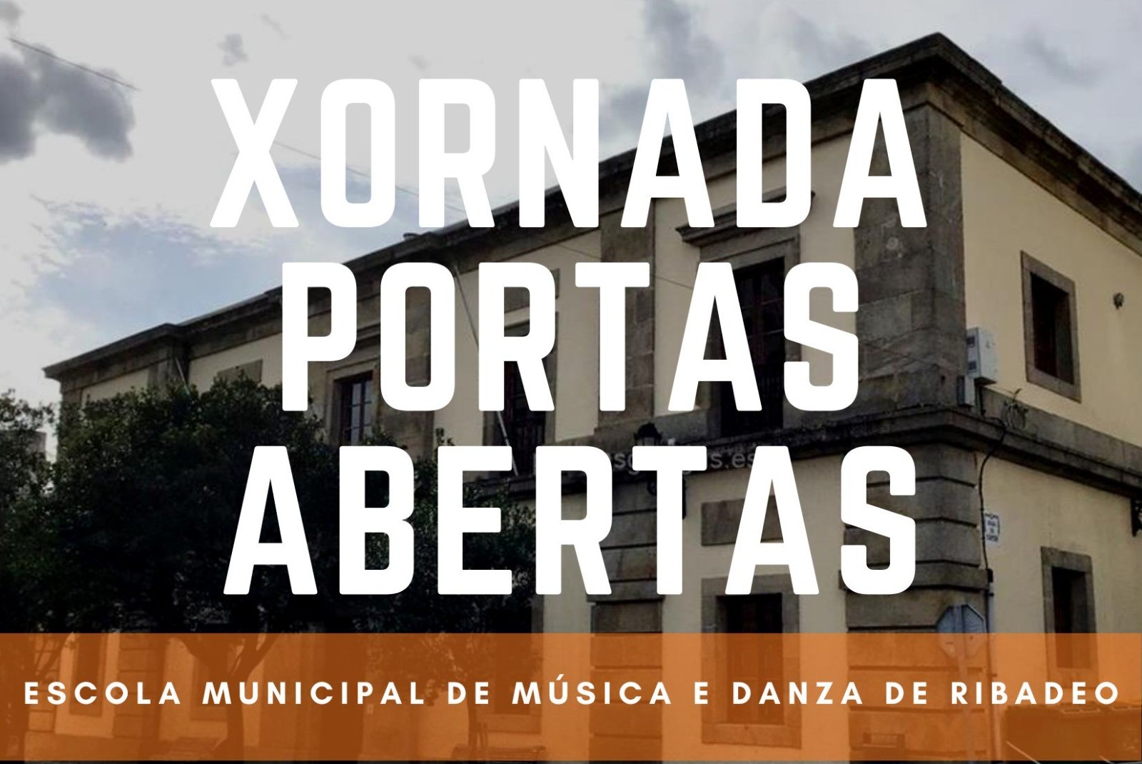 A Escola de Música e Danza celebrará o 22 de xuño unha xornada de portas abertas