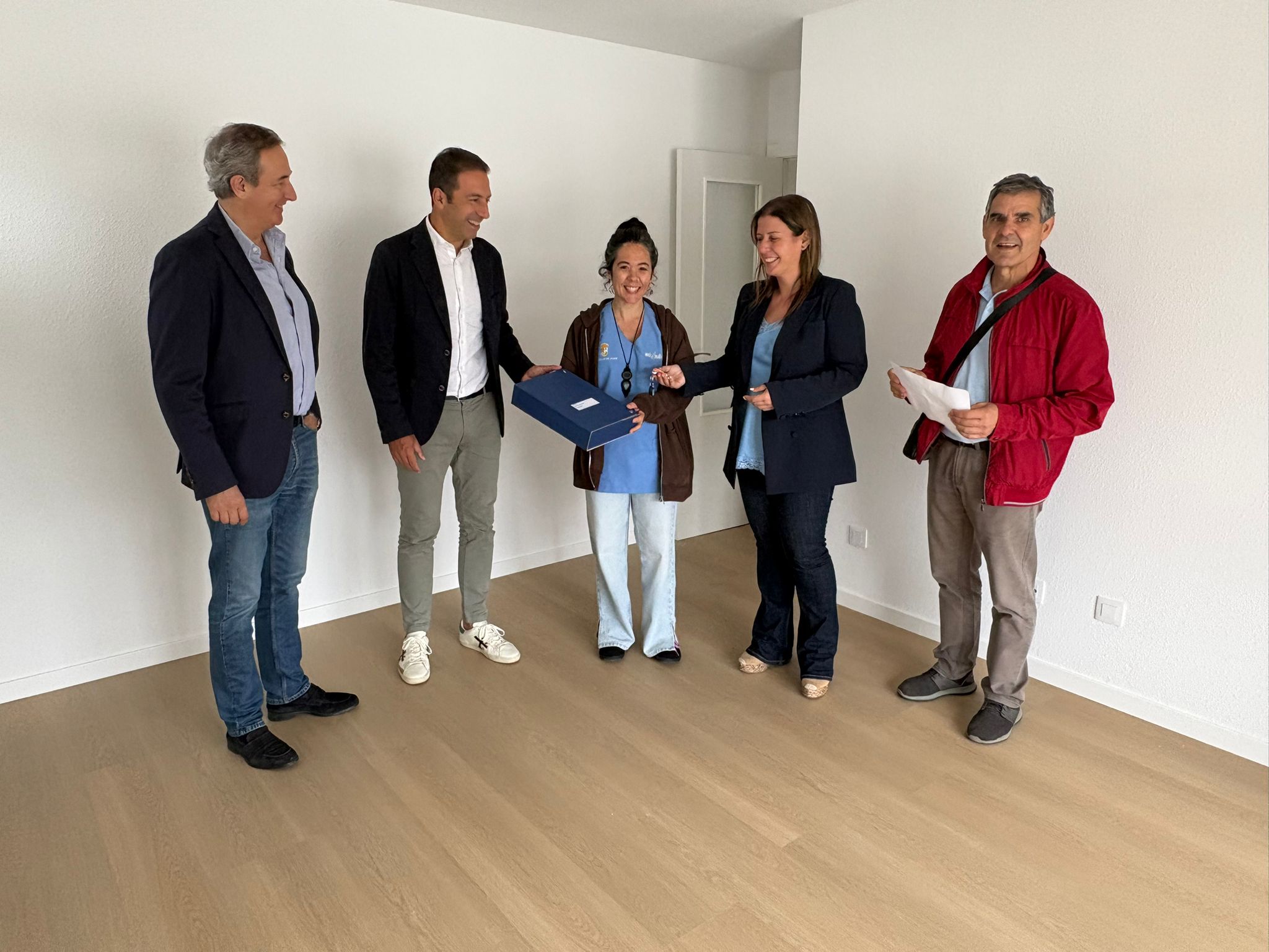 A Xunta entrega en alugueiro catro vivendas de promoción pública en Cervo e unha en Mondoñedo
