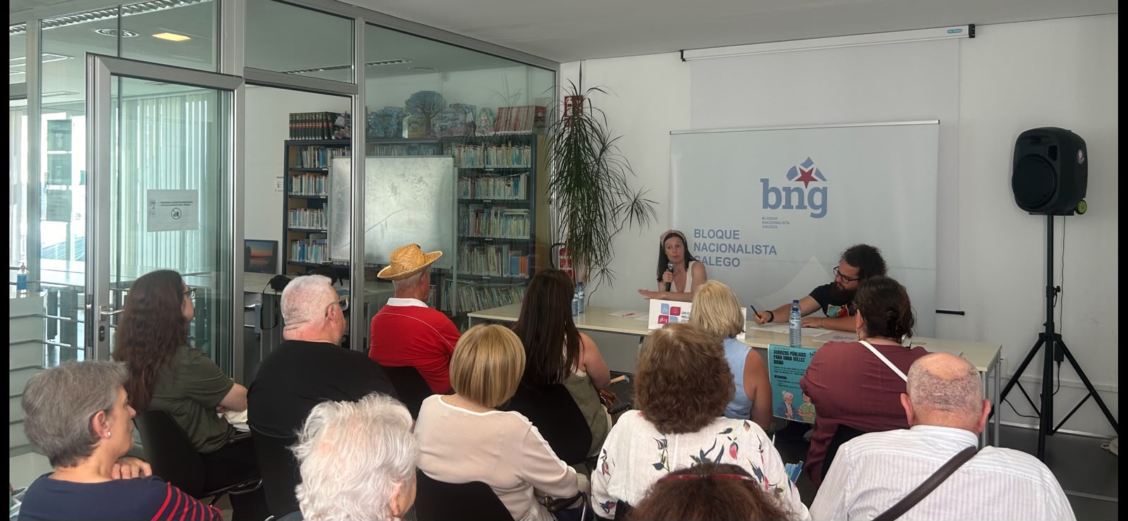 O BNG analiza en San Cibrao a necesidade de reforzar os servizos públicos para garantir unha vellez digna